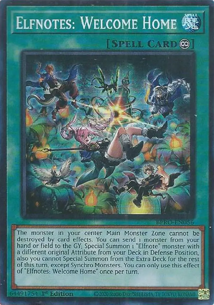 Elfnotes: Welcome Home [Bpro-En056] Super Rare 1