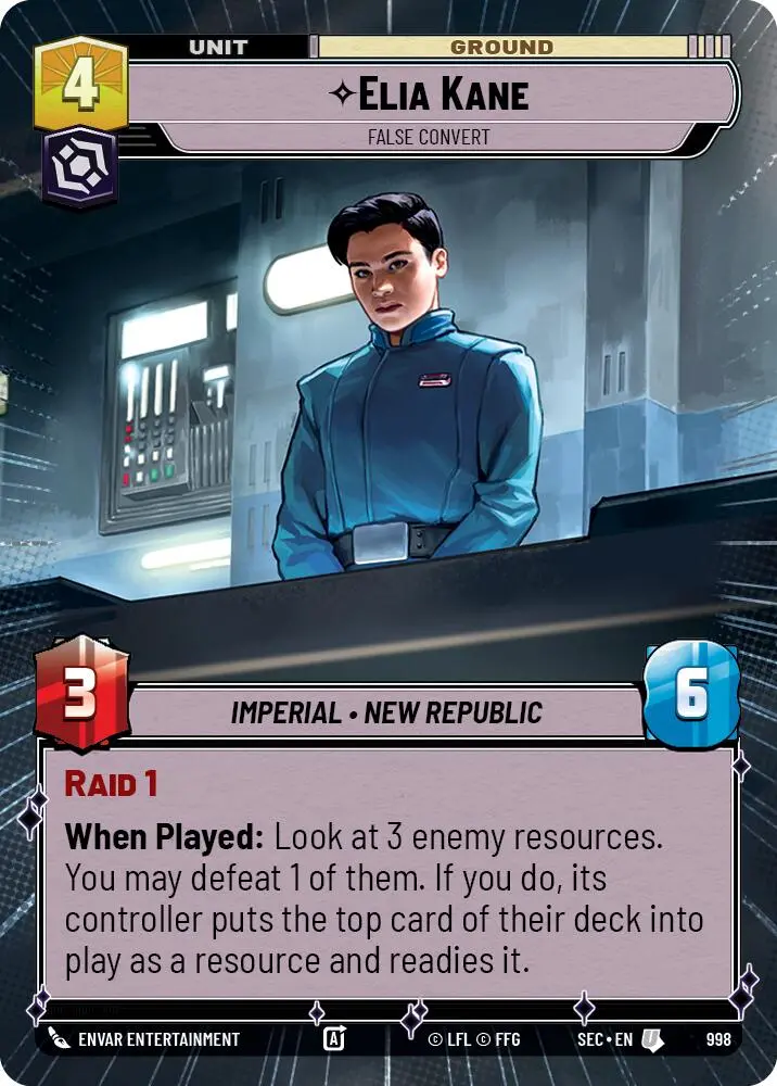 Elia Kane - False Convert (Hyperspace Foil) (998) (998) [Secrets Of Power] 1