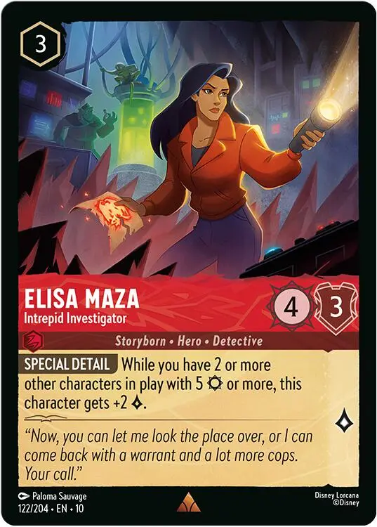 Elisa Maza - Intrepid Investigator (122/204) [Whispers In The Well] 1