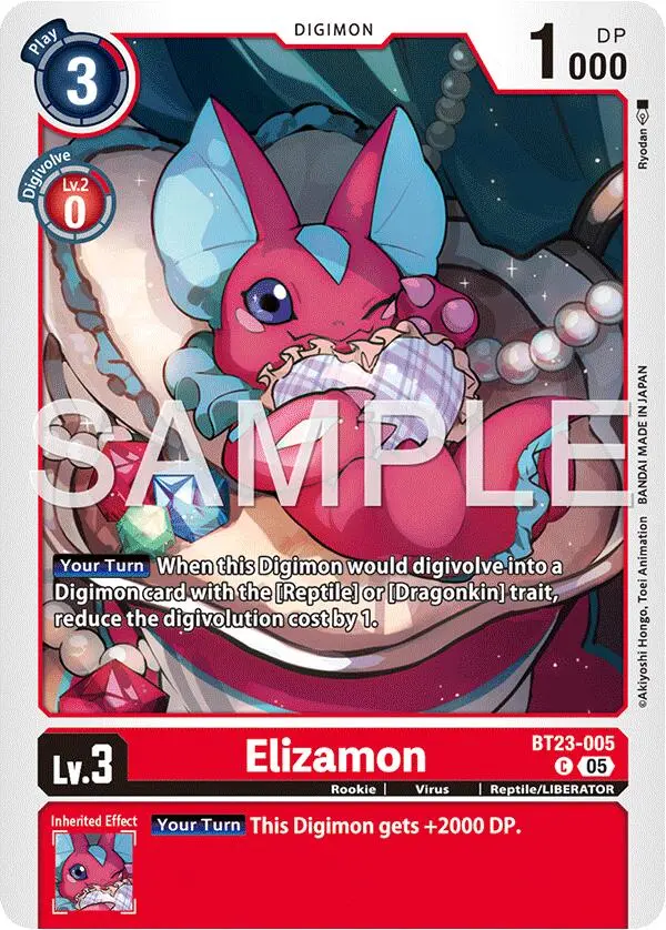 Elizamon [Bt23-005] [Hackers' Slumber] 1
