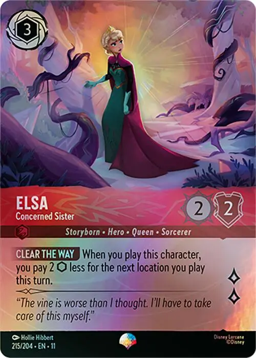 Elsa - Concerned Sister (Epic) (215/204) [Winterspell] 1