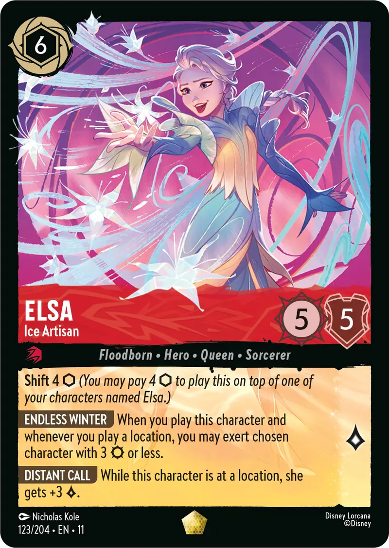 Elsa - Ice Artisan (123/204) [Winterspell] 1