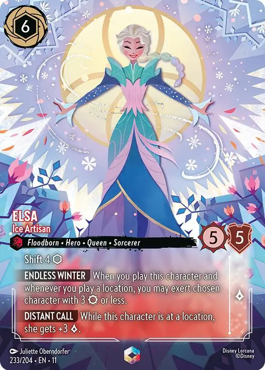 Elsa - Ice Artisan (Enchanted) (233/204) [Winterspell] 1