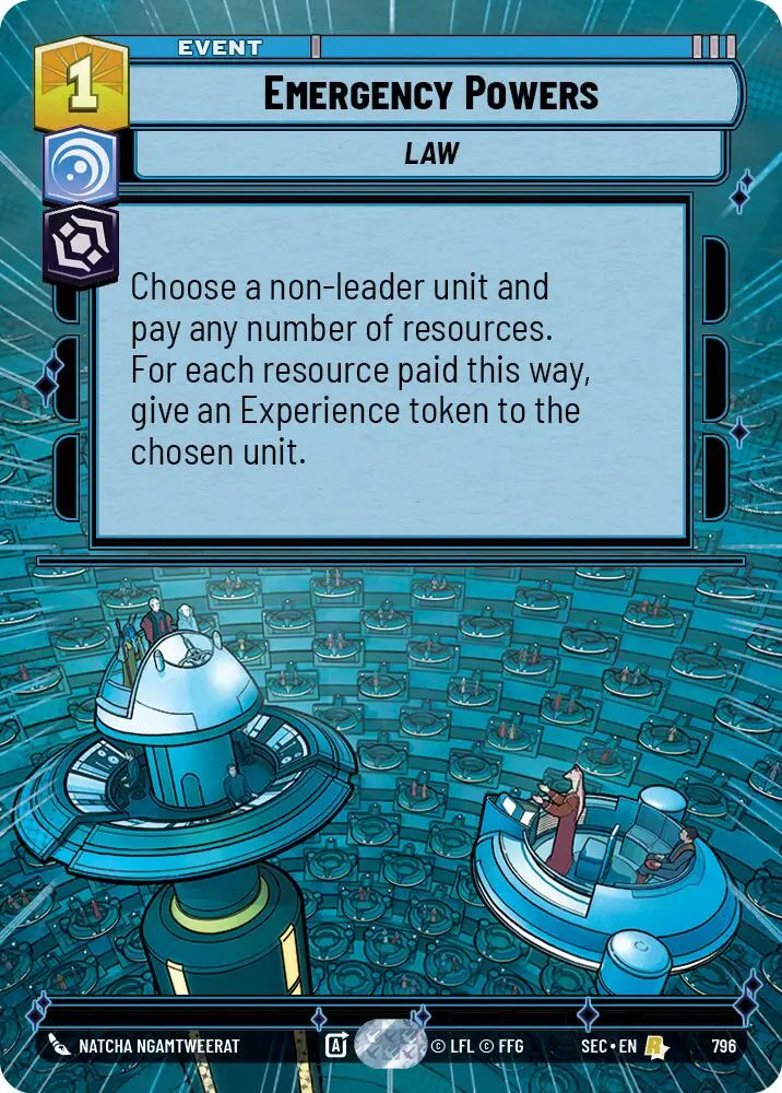 Emergency Powers (796) (Hyperspace Foil) (796) [Secrets Of Power] 1