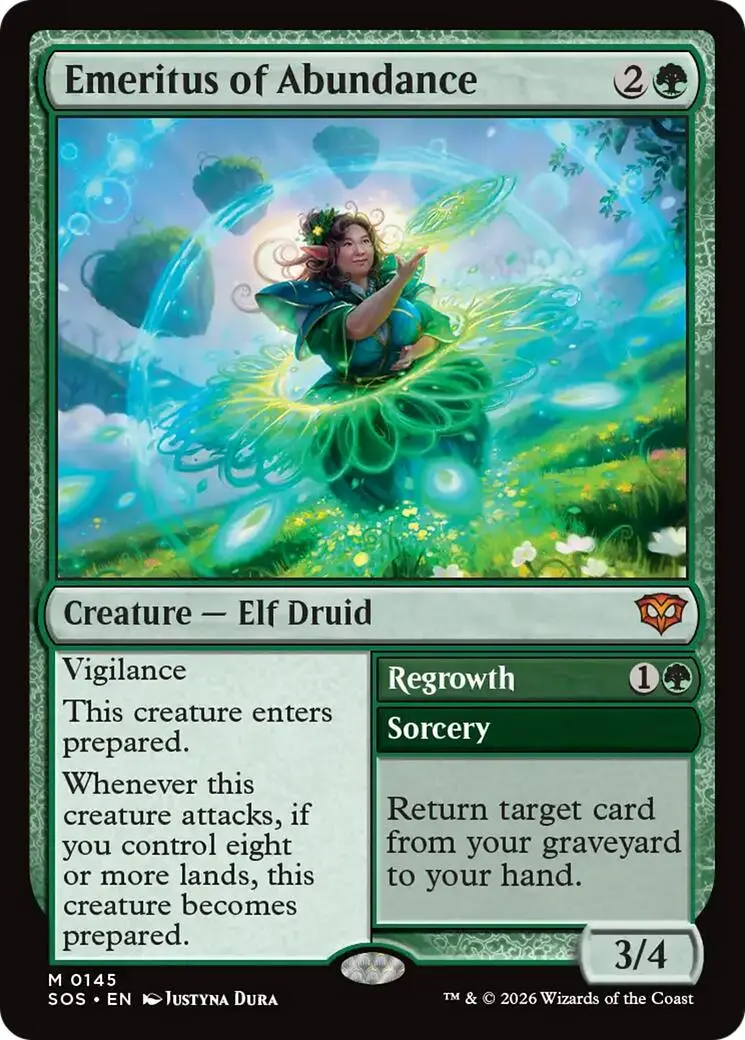 Emeritus Of Abundance [Secrets Of Strixhaven] 1