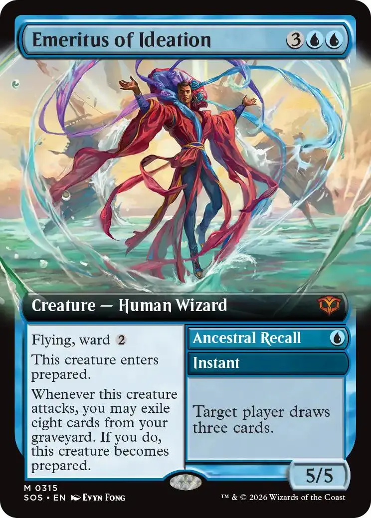 Emeritus Of Ideation (Extended Art) [Secrets Of Strixhaven] 1