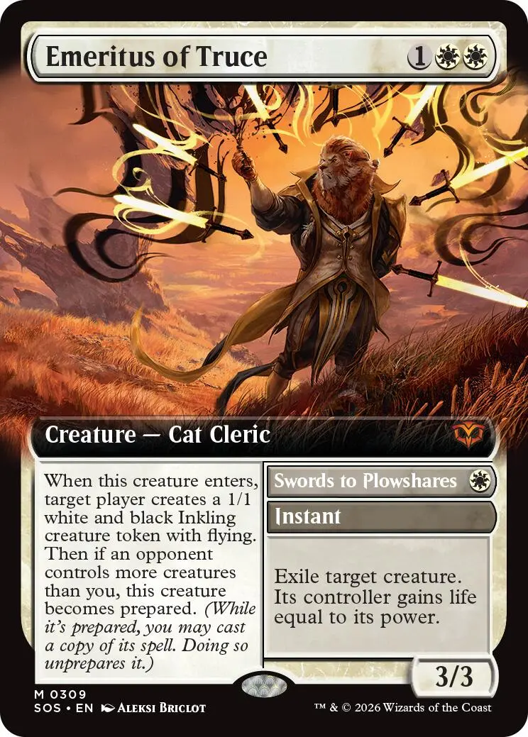 Emeritus Of Truce (Extended Art) [Secrets Of Strixhaven] 1