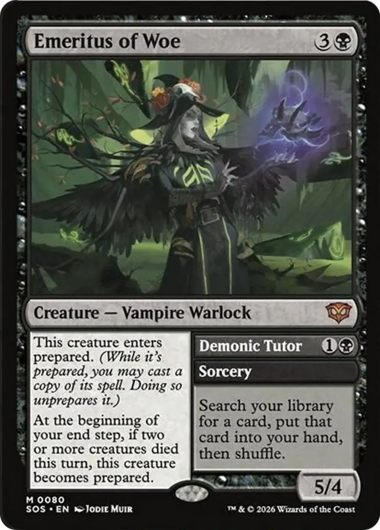 Emeritus Of Woe [Secrets Of Strixhaven] 1