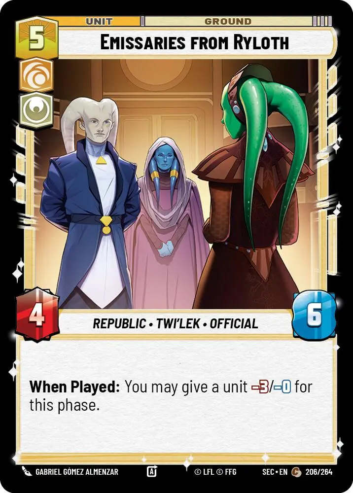 Emissaries From Ryloth (206/264) (206/264) [Secrets Of Power] 1