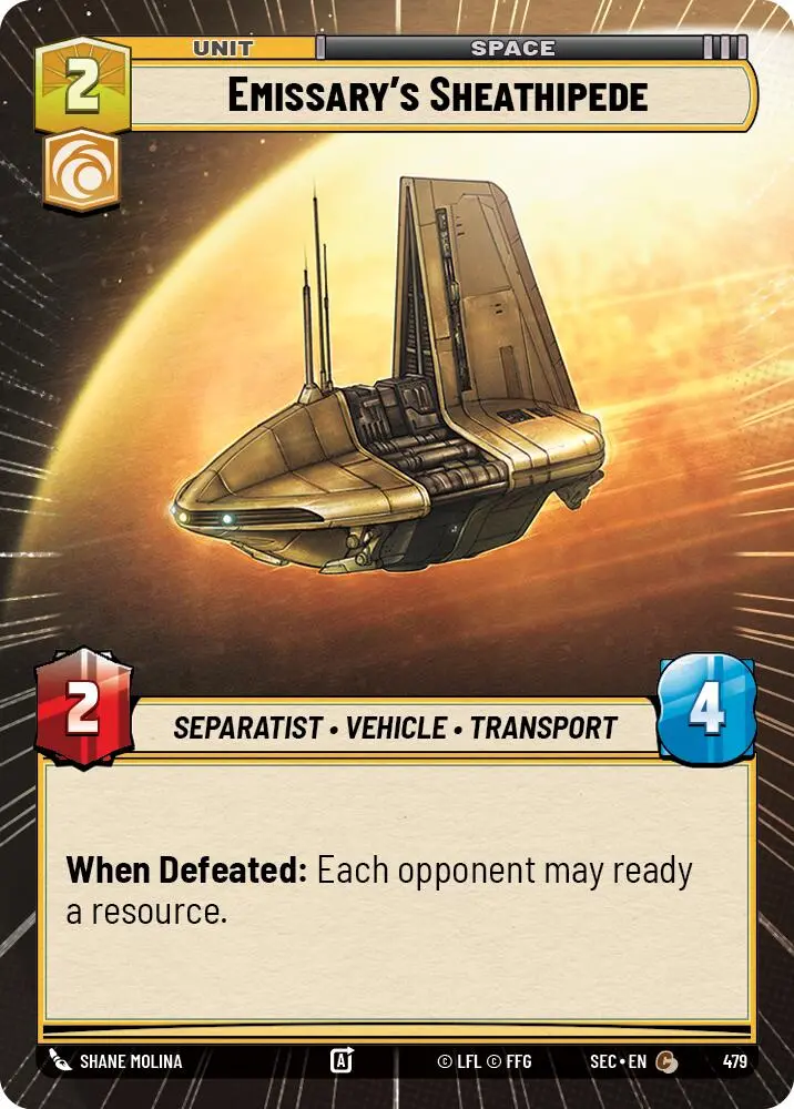 Emissary's Sheathipede (479) (Hyperspace) (479) [Secrets Of Power] 1