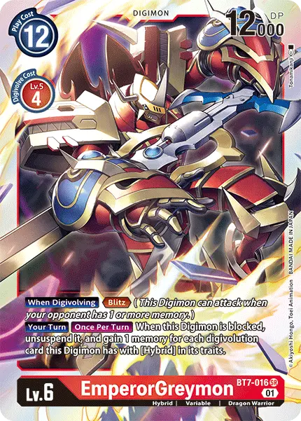 Emperorgreymon [Bt7-016] [Next Adventure] 1