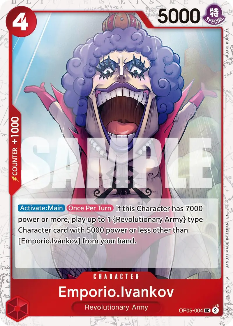 Emporio.Ivankov (Pirate Foil) [Premium Booster -The Best- Vol. 2] 1