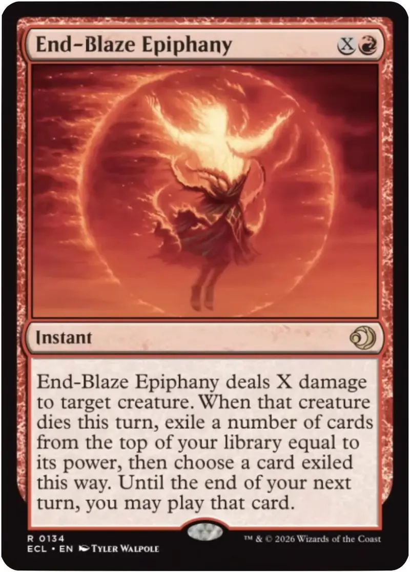 End-Blaze Epiphany [Lorwyn Eclipsed] 1
