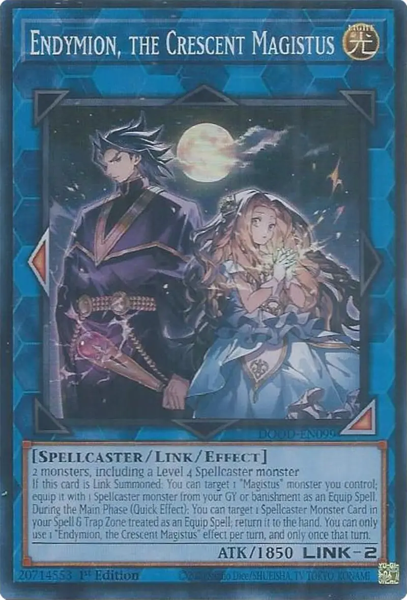 Endymion, The Crescent Magistus [Dood-En099] Super Rare 1