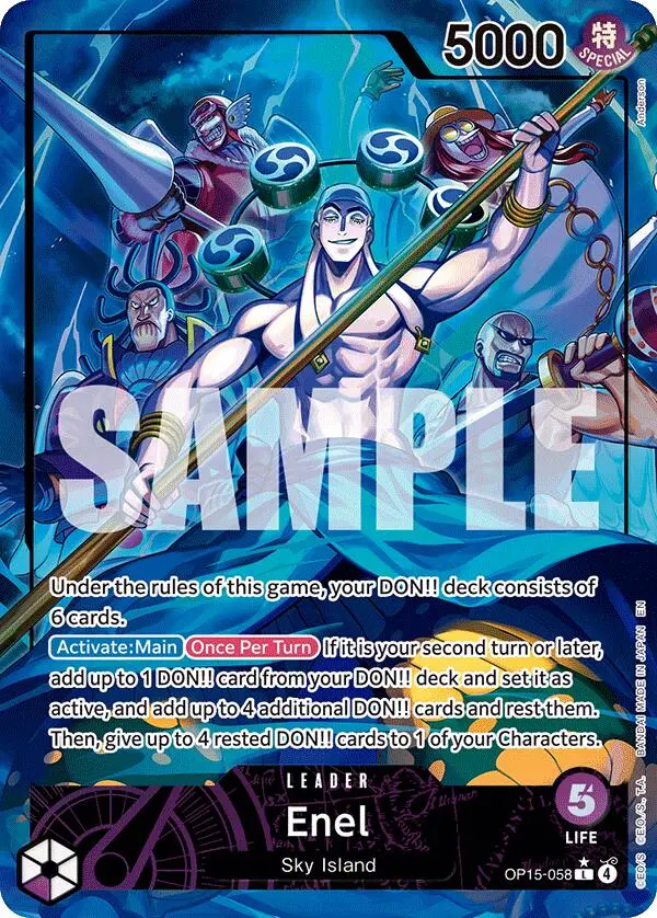 Enel (Alternate Art) [Adventure On Kami's Island] 1