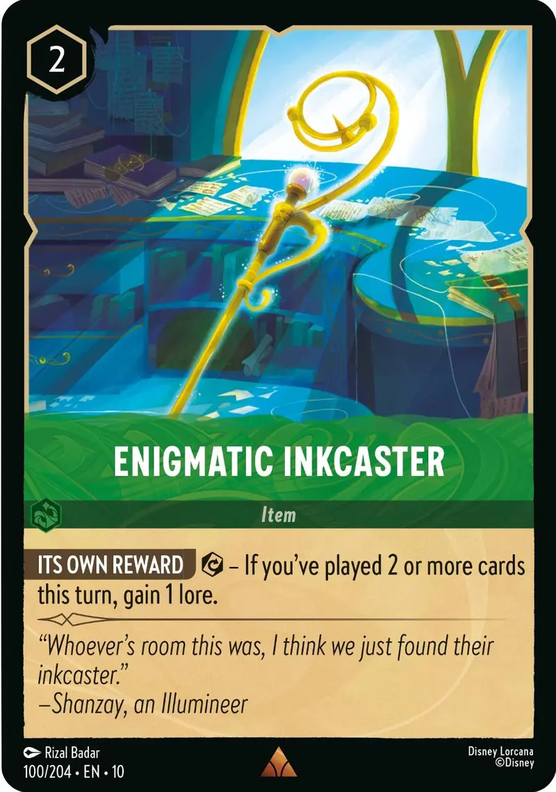 Enigmatic Inkcaster (100/204) [Whispers In The Well] 1