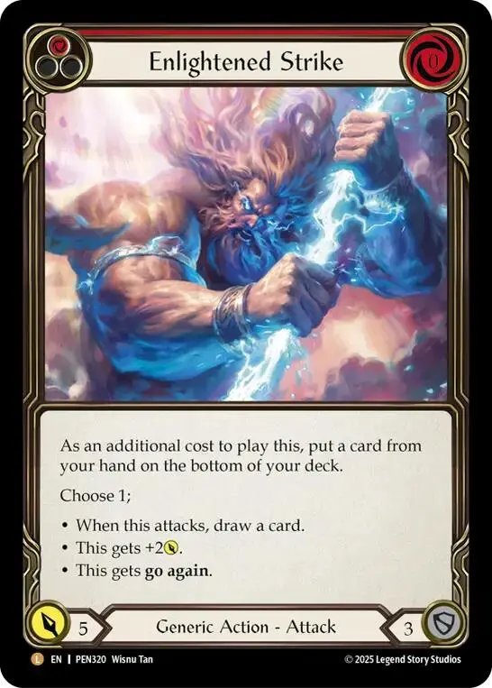 Enlightened Strike [Pen320] (Compendium Of Rathe) 1