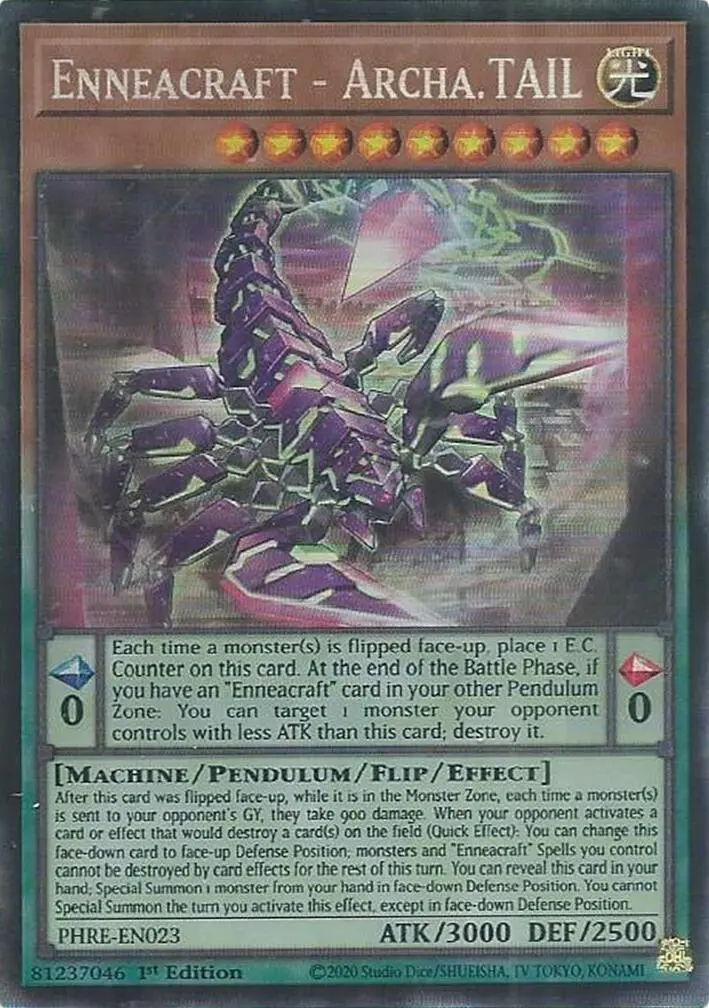 Enneacraft - Archa.Tail (Cr) [Phre-En023] Collector's Rare 1