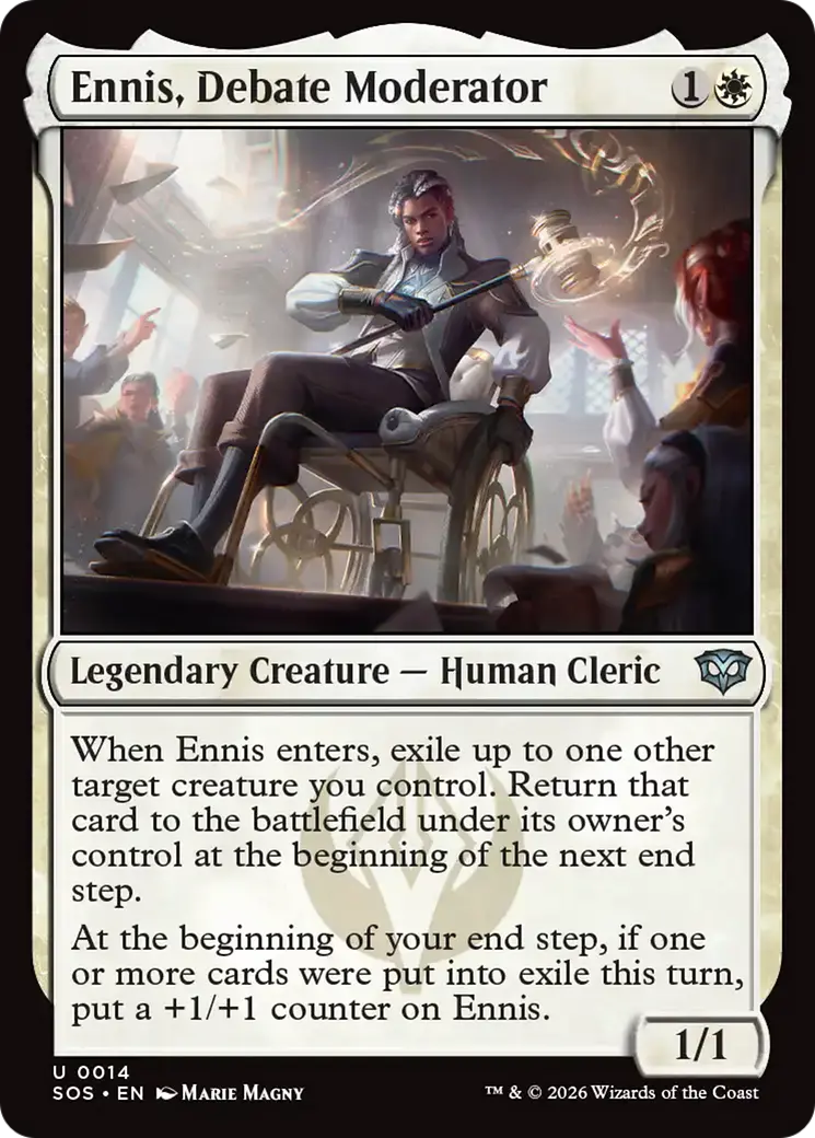 Ennis, Debate Moderator [Secrets Of Strixhaven] 1