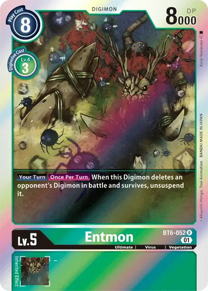 Entmon [Bt6-052] [Double Diamond] 1