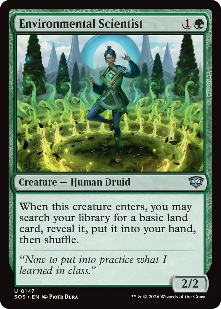 Environmental Scientist [Secrets Of Strixhaven] 1