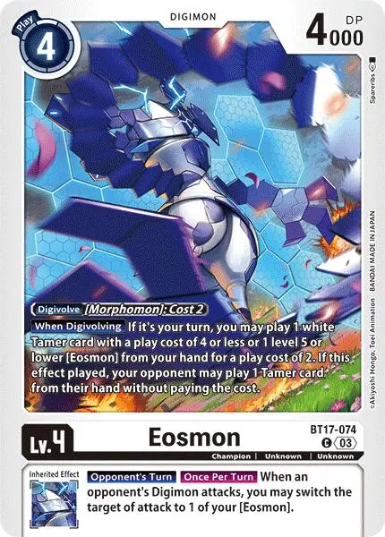 Eosmon [Bt17-074] - Bt17-074 [Secret Crisis] 1