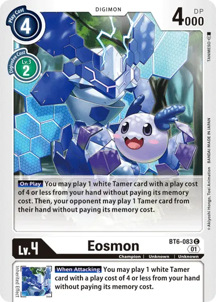 Eosmon [Bt6-083] [Double Diamond] 1