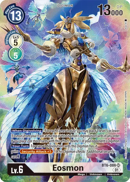 Eosmon [Bt6-086] (Alternate Art) [Double Diamond] 1