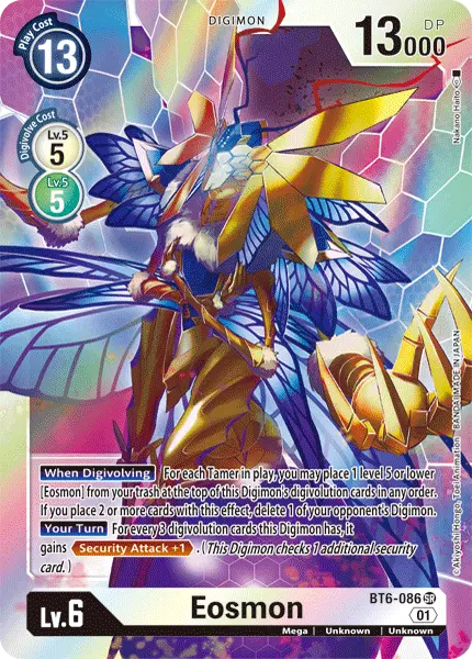 Eosmon [Bt6-086] [Double Diamond] 1