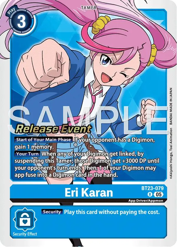 Eri Karan [Bt23-079] [Hackers' Slumber Release Event Cards] 1