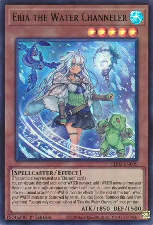 Eria The Water Channeler [Ch02-En009] Ultra Rare 1