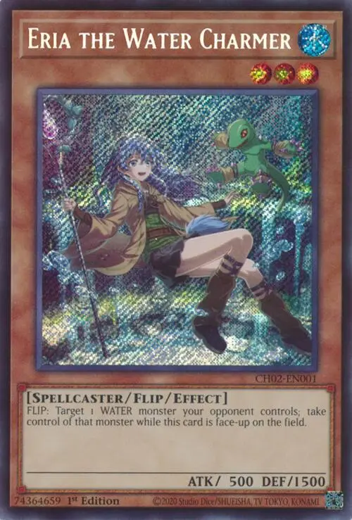 Eria The Water Charmer [Ch02-En001] Secret Rare 1