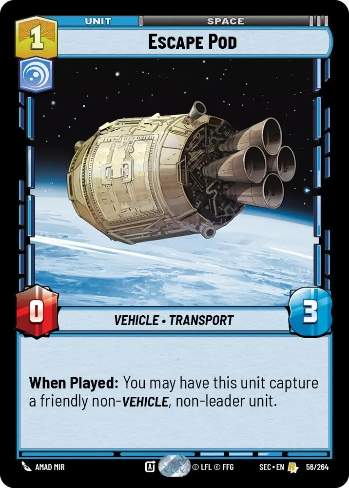 Escape Pod (56/264) (56/264) [Secrets Of Power] 1