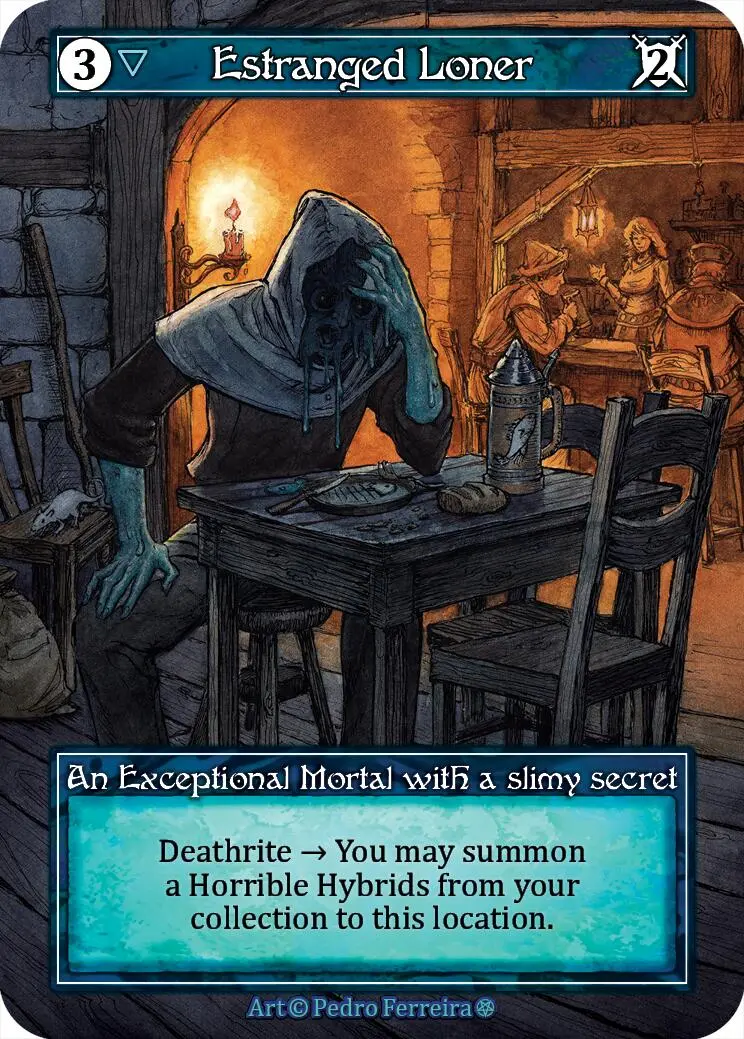 Estranged Loner (Foil) [Gothic] 1