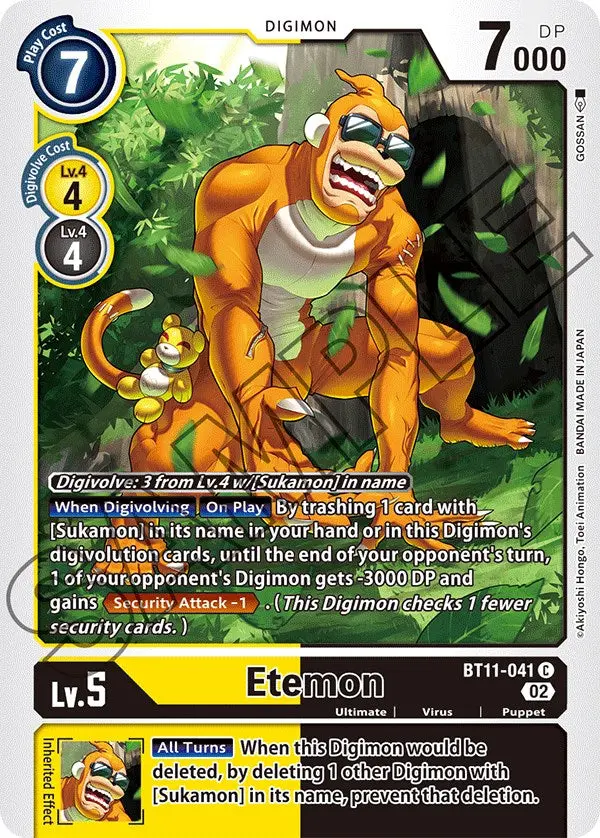 Etemon [Bt11-041] [Dimensional Phase] 1