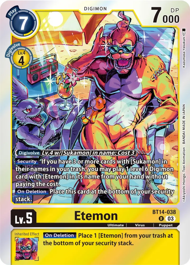 Etemon [Bt14-038] [Blast Ace] 1