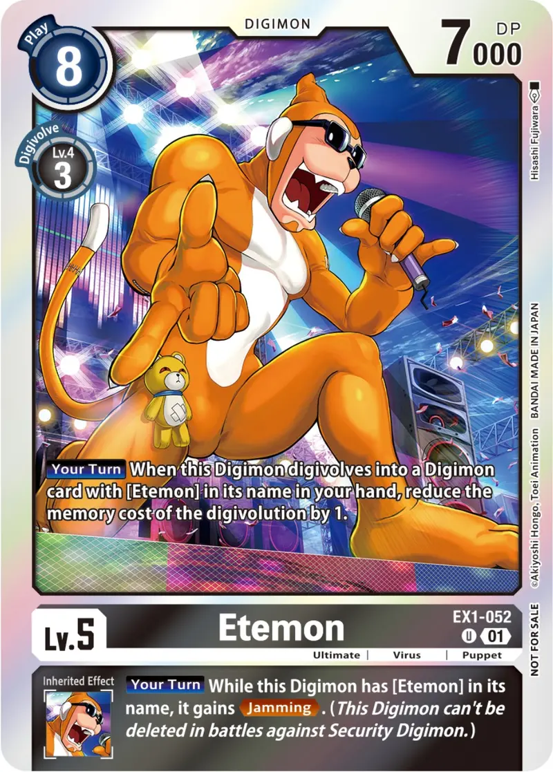 Etemon [Ex1-052] (Blast Ace Double Pack Set) [Classic Collection] 1