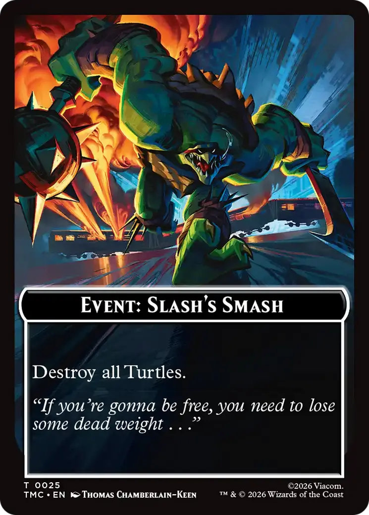 Event: Slash's Smash [Teenage Mutant Ninja Turtles Commander Tokens] 1