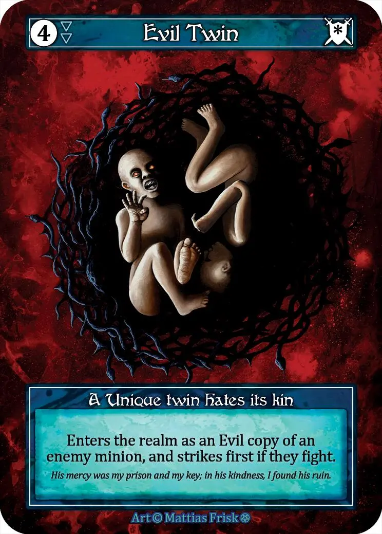 Evil Twin (Foil) [Gothic] 1