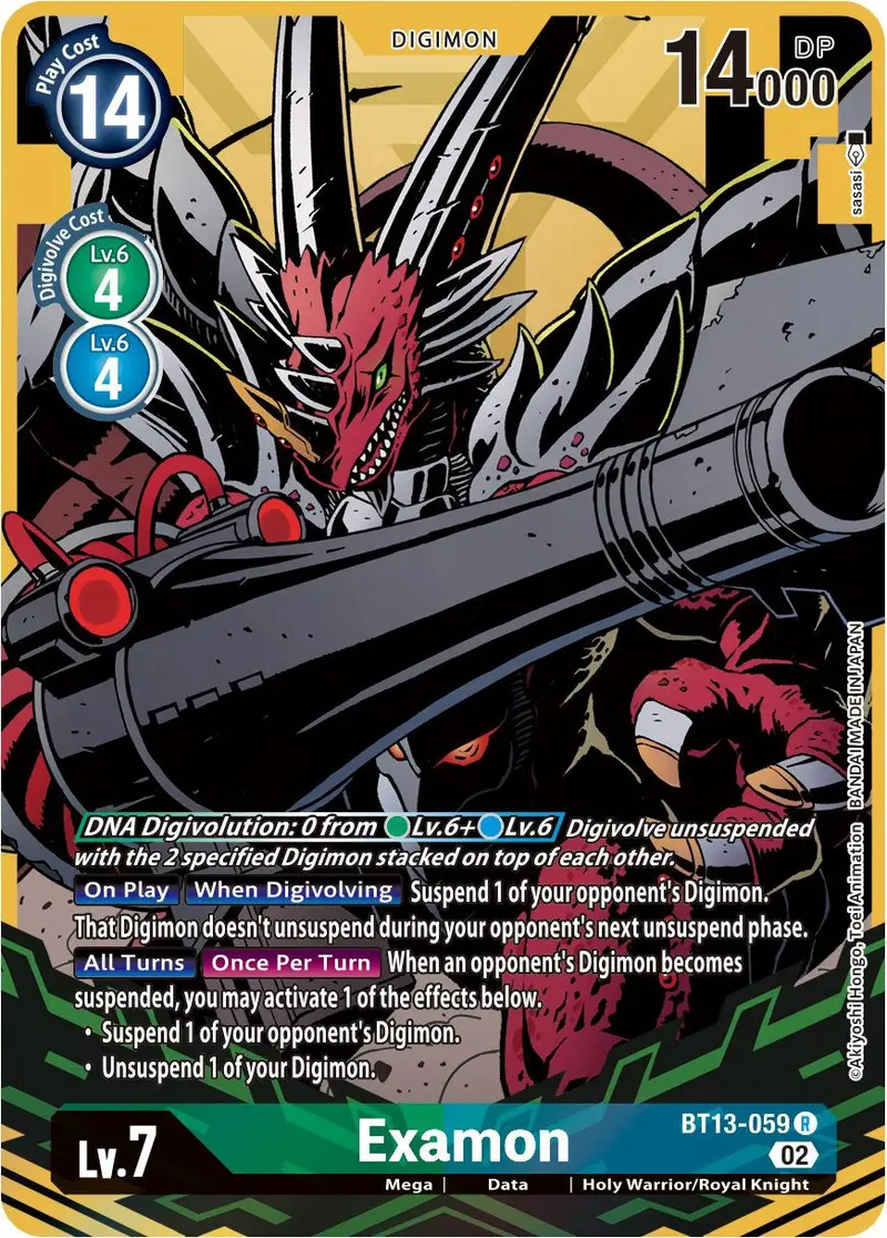 Examon [Bt13-059] (Alternate Art) [Versus Royal Knights Booster] 1