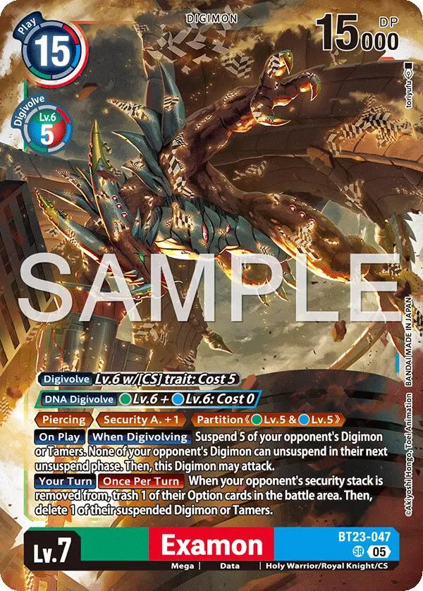 Examon [Bt23-047Sr] [Hackers' Slumber] 1