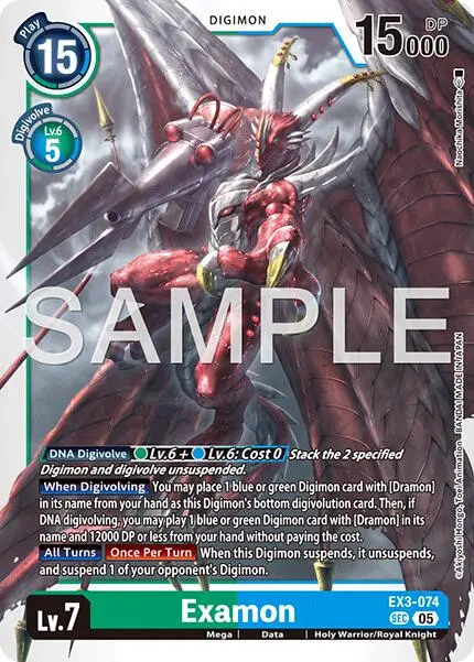 Examon [Ex3-074] (Reprint) [Advanced Booster Digimon Generation] 1