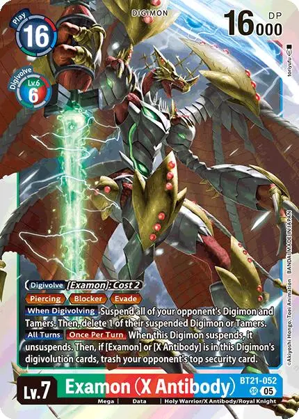 Examon (X Antibody) [Bt21-052] [World Convergence] 1