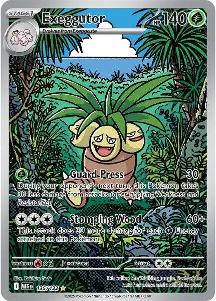 Exeggutor (135/132) [Mega Evolution: Base Set] 1