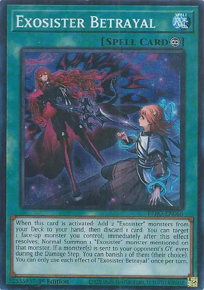Exosister Betrayal [Bpro-En066] Super Rare 1