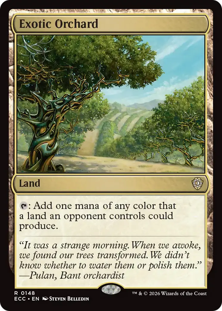 Exotic Orchard [Lorwyn Eclipsed Commander] 1