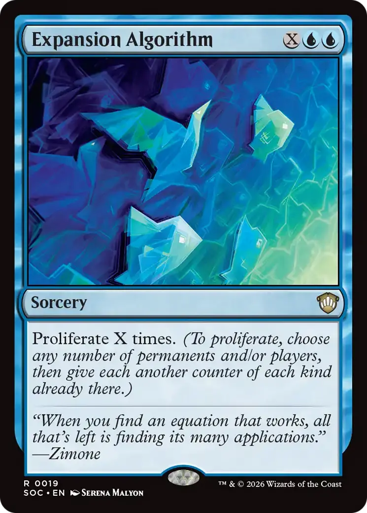 Expansion Algorithm [Secrets Of Strixhaven Commander] 1