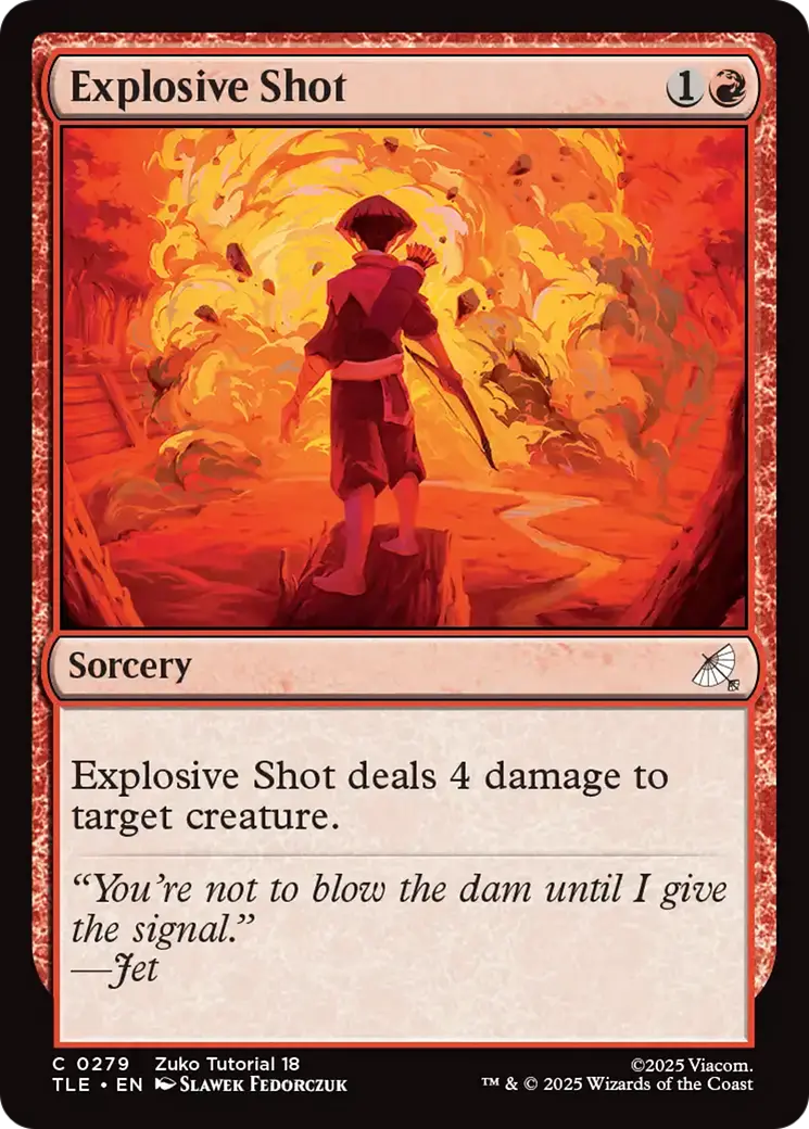 Explosive Shot (0279) [Avatar: The Last Airbender: Eternal-Legal] 1