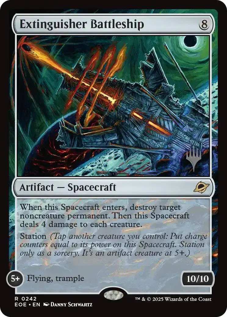 Extinguisher Battleship (Promo Pack) [Edge Of Eternities Promo Pack] 1