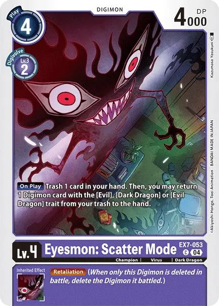 Eyesmon: Scatter Mode [Ex7-053] [Digimon Liberator] 1